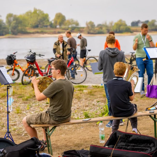 Movimento – Die musikalische Radtour am Rhein 2022 © Vera Drewke
